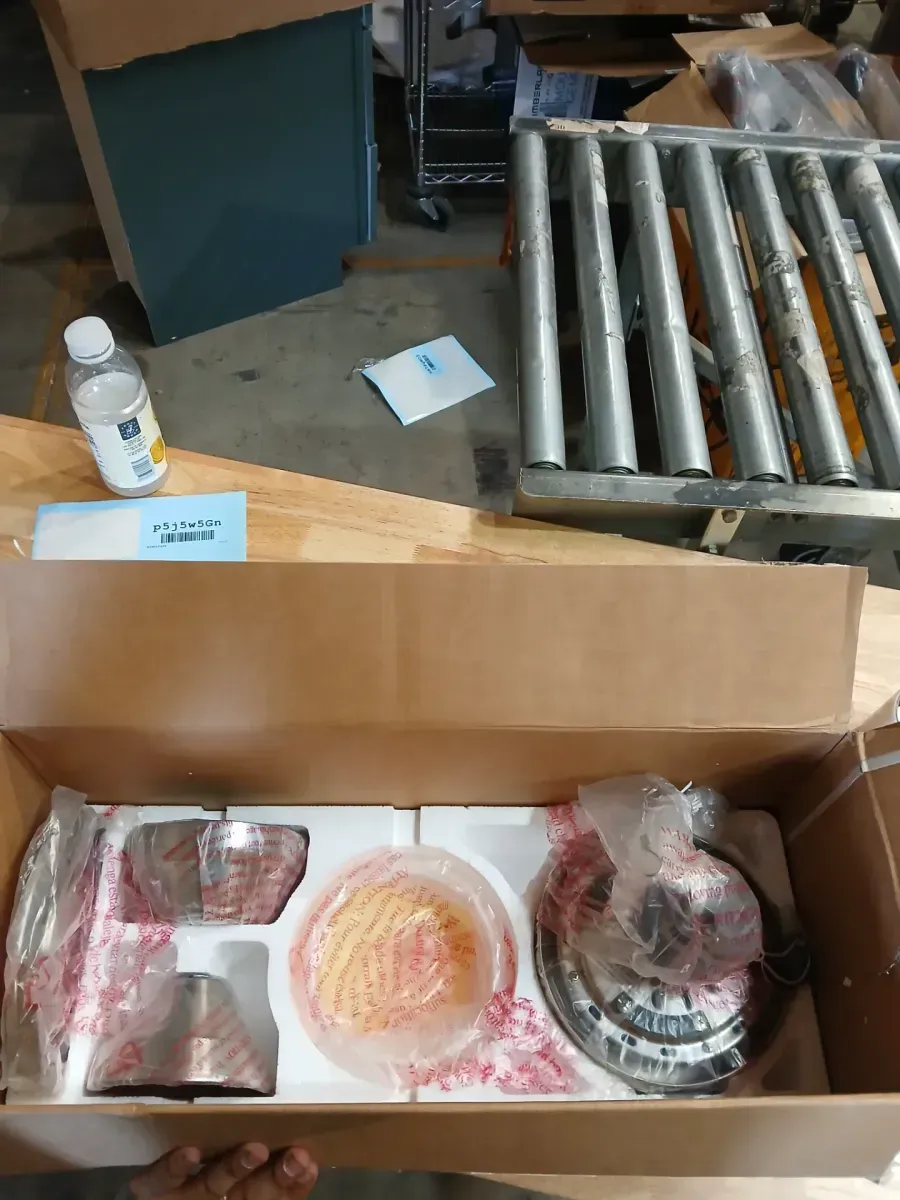 44-inch Brushed Nickel 3-Blade Ceiling Fan with LED Light Kit - image 5