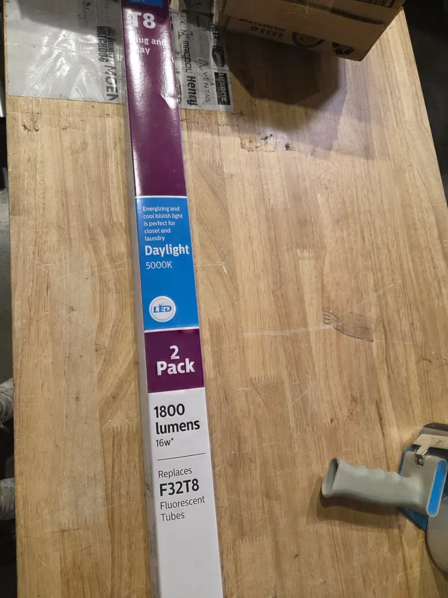 Philips LED InstantFit T8 Tube Light Bulbs (2-Pack) - image 4