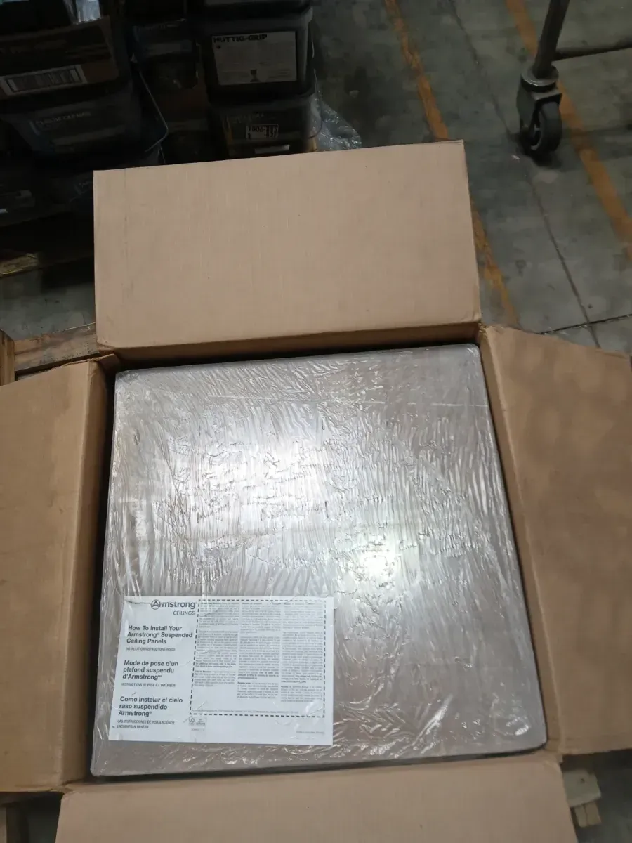 Fissured Acoustic Ceiling Tile Panel (Fine Fissured 2 ft. x 2 ft. Tegular Ceiling Tile (64 sq. ft. / Case)) - image 5