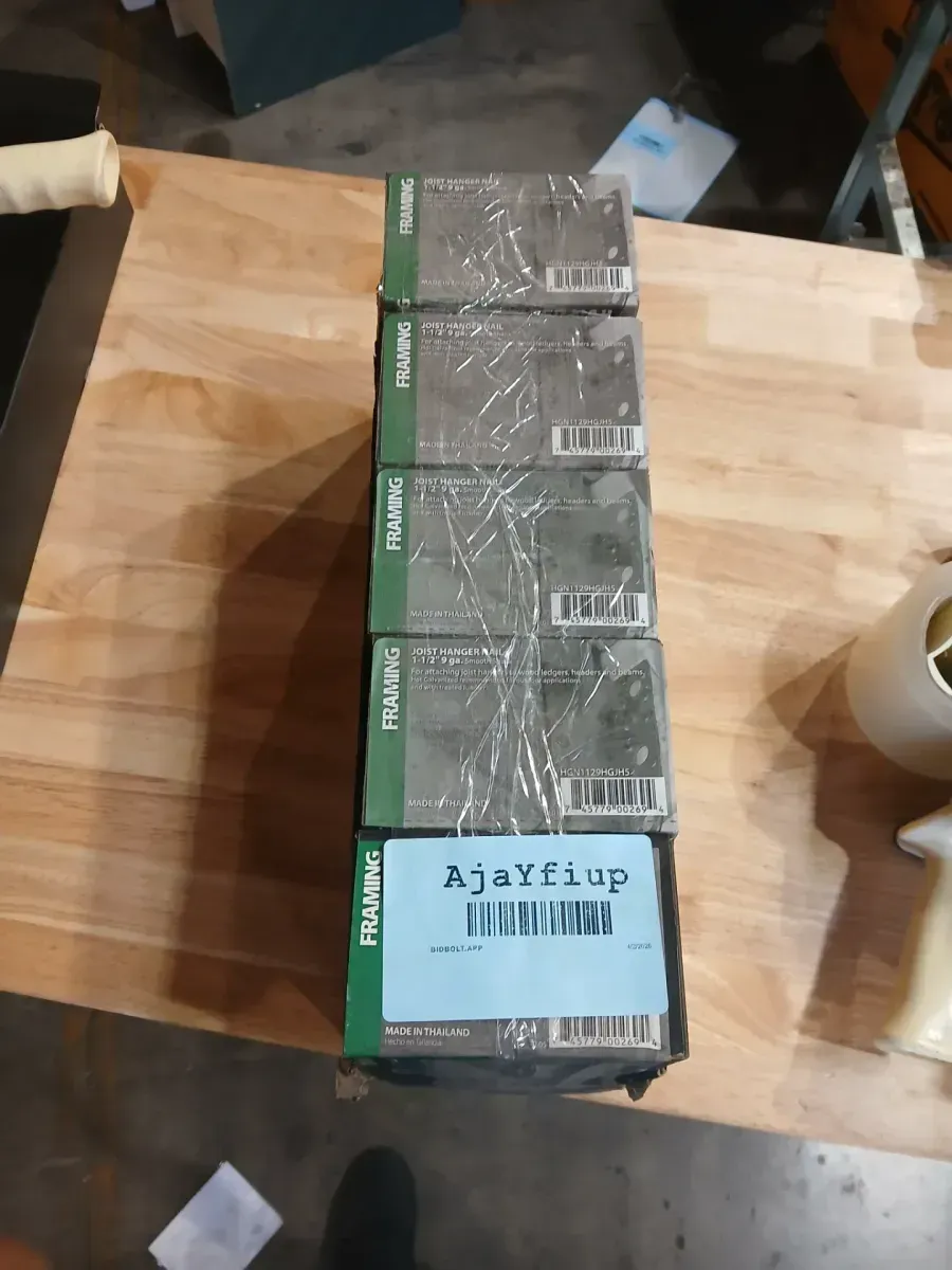 *** pack of 5 1-1/2 in. x 0.148-Gauge 30-Degree Paper Joist Hanger Hot Galvanized Smooth Shank (3000 Per Box) - image 3