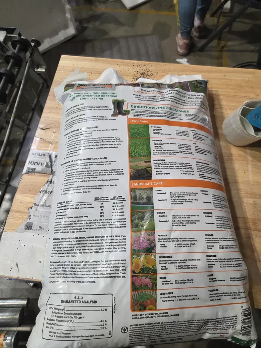 Annual Ryegrass 10 lb Grass Seed and 32 lb Organic Slow-Release 6-4-0 Lawn Fertilizer Combo - image 6