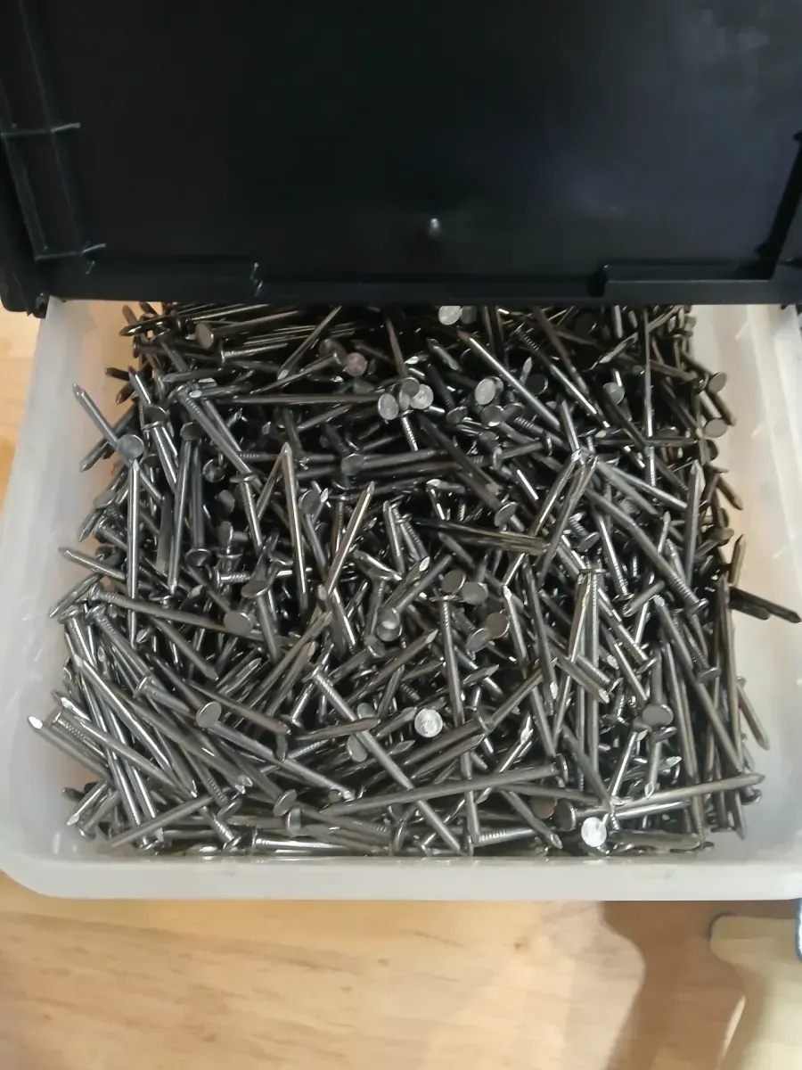 10D (3 in.) Bright Common Nail 30 lbs. Bucket - image 3