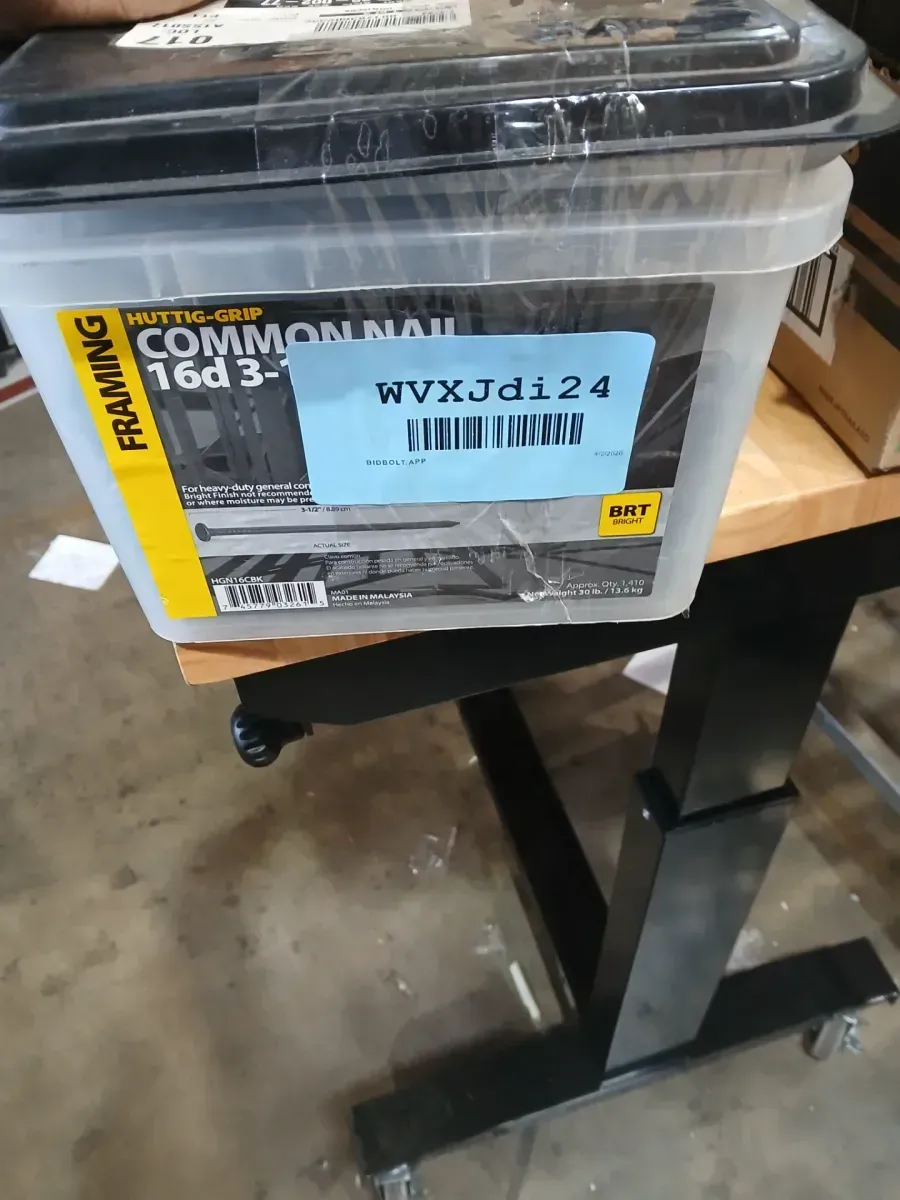 16D (3-1/2 in.) Bright Common Nail 30 lbs. Bucket - image 2