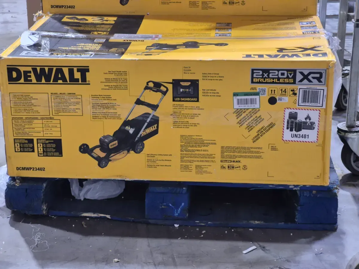 2x20V MAX 21 in. Cordless Battery Powered Push Lawn Mower Kit with (2) 10 Ah Batteries and Chargers - image 3