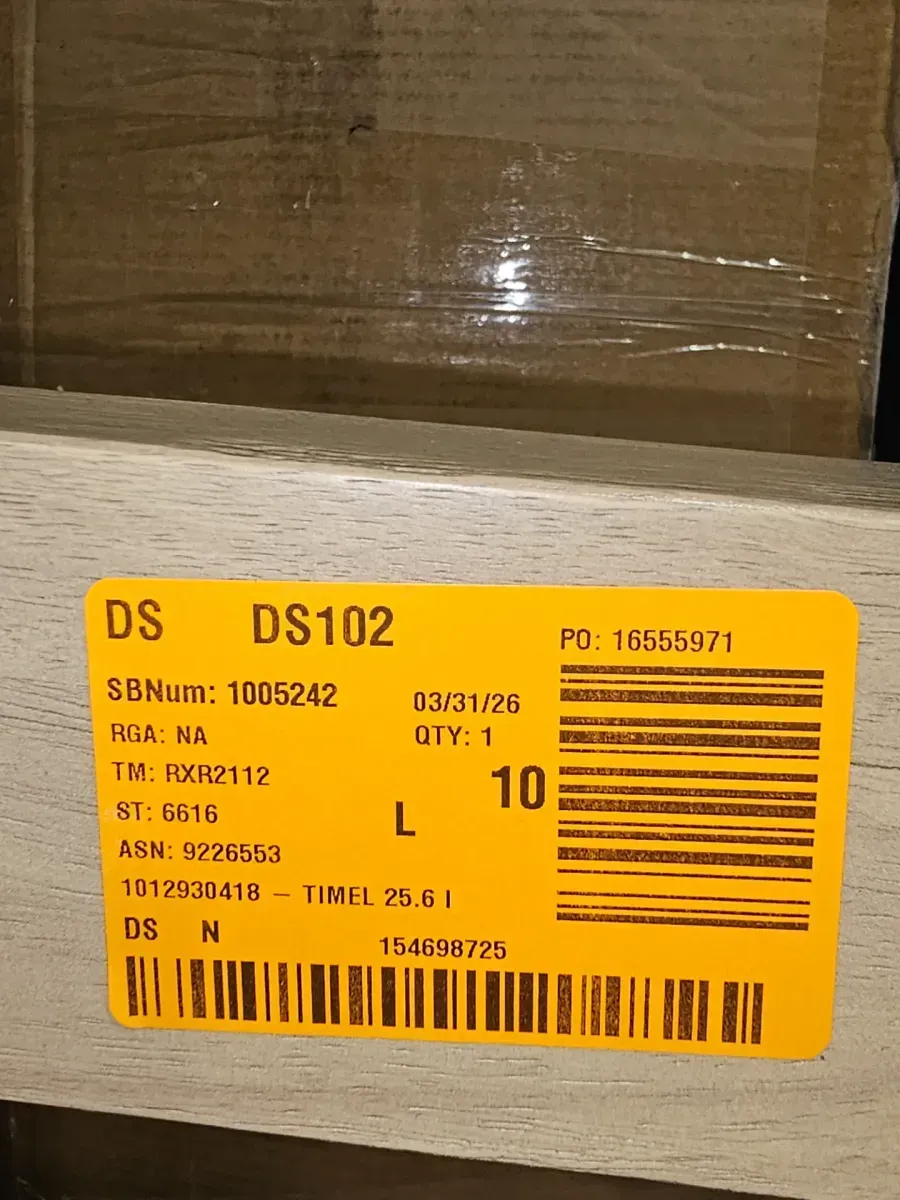 Timel 25.6 in. Light Ash Rubber Wood Counter Stool with Beige Frabic Seat, Set of 2 - image 4