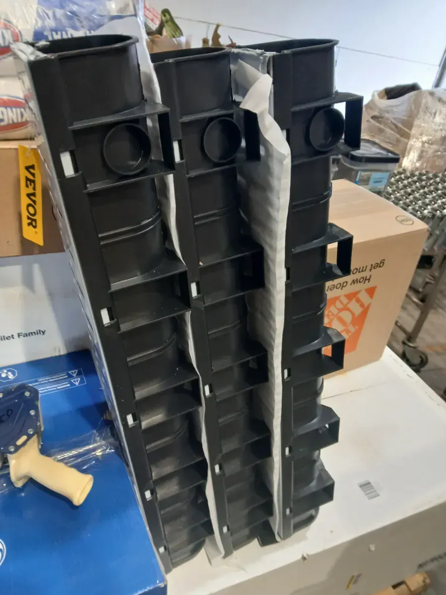 Trench Drain Grate 39 in. L x 5.8 in. W x 5.2 in. D Drainage Trench with Metal Grate and End Cap Channel Drain 3 Pack - image 3