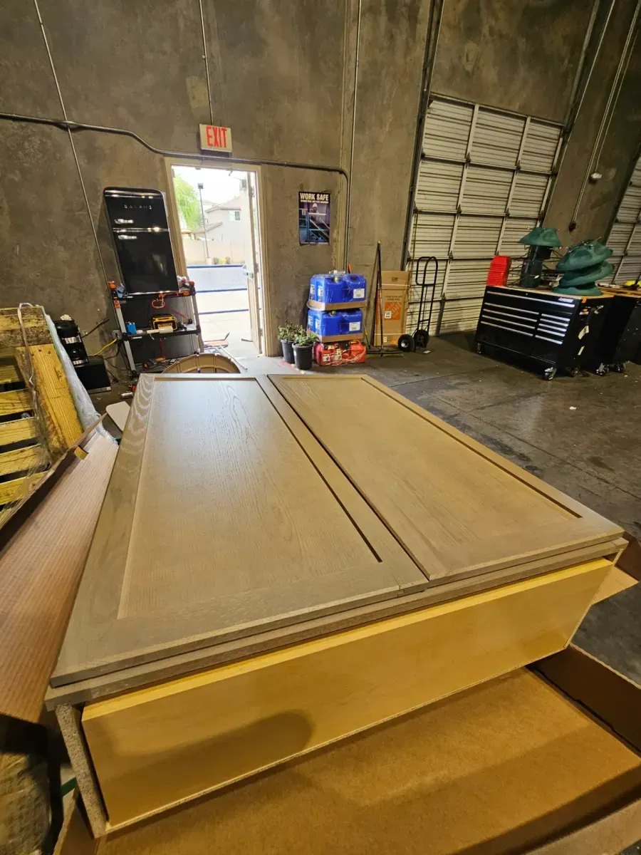 Sinclair 36 in. W x 12 in. D x 42 in. H Assembled Wall Kitchen Cabinet in Shaker Light Oak - image 3