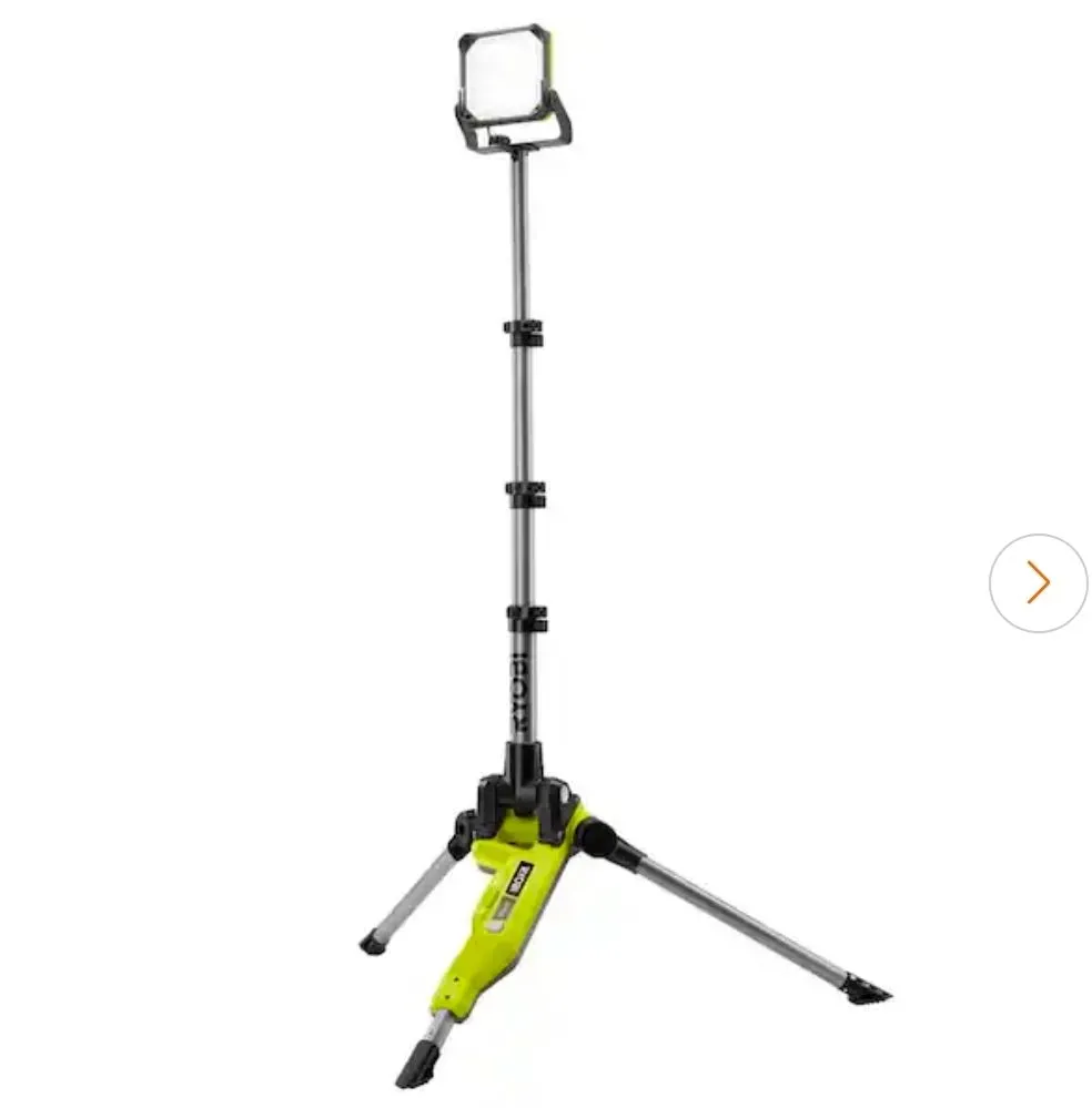 Ryobi 18V ONE+ Cordless LED Tripod Stand Work Light - image 1
