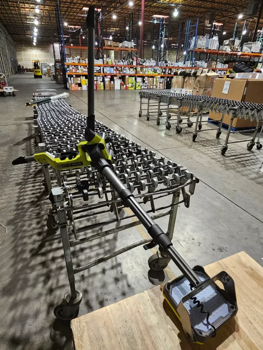 Ryobi 18V ONE+ Cordless LED Tripod Stand Work Light - image 4