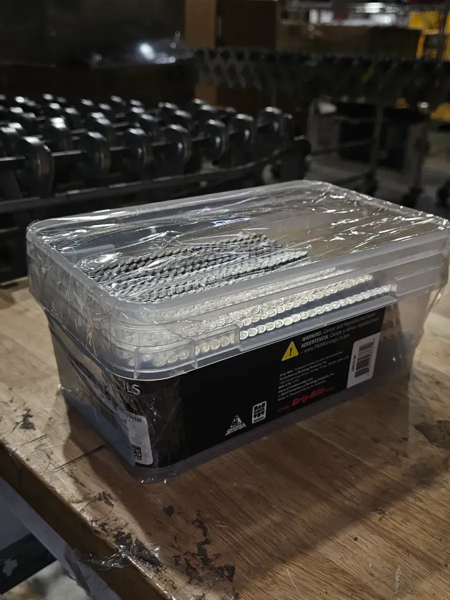 3 in. x 0.131 in. 21° Plastic Collated Bright Coated Smooth Shank Round Head Nails 1000 per Box - image 3