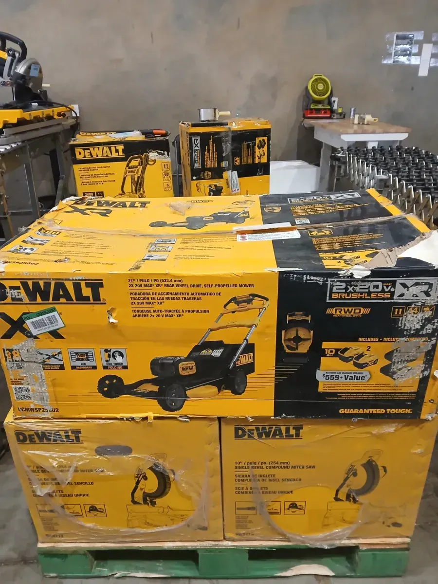 2x20V MAX 21 in. Cordless Battery Powered Push Lawn Mower Kit with (2) 10 Ah Batteries and Chargers - image 3