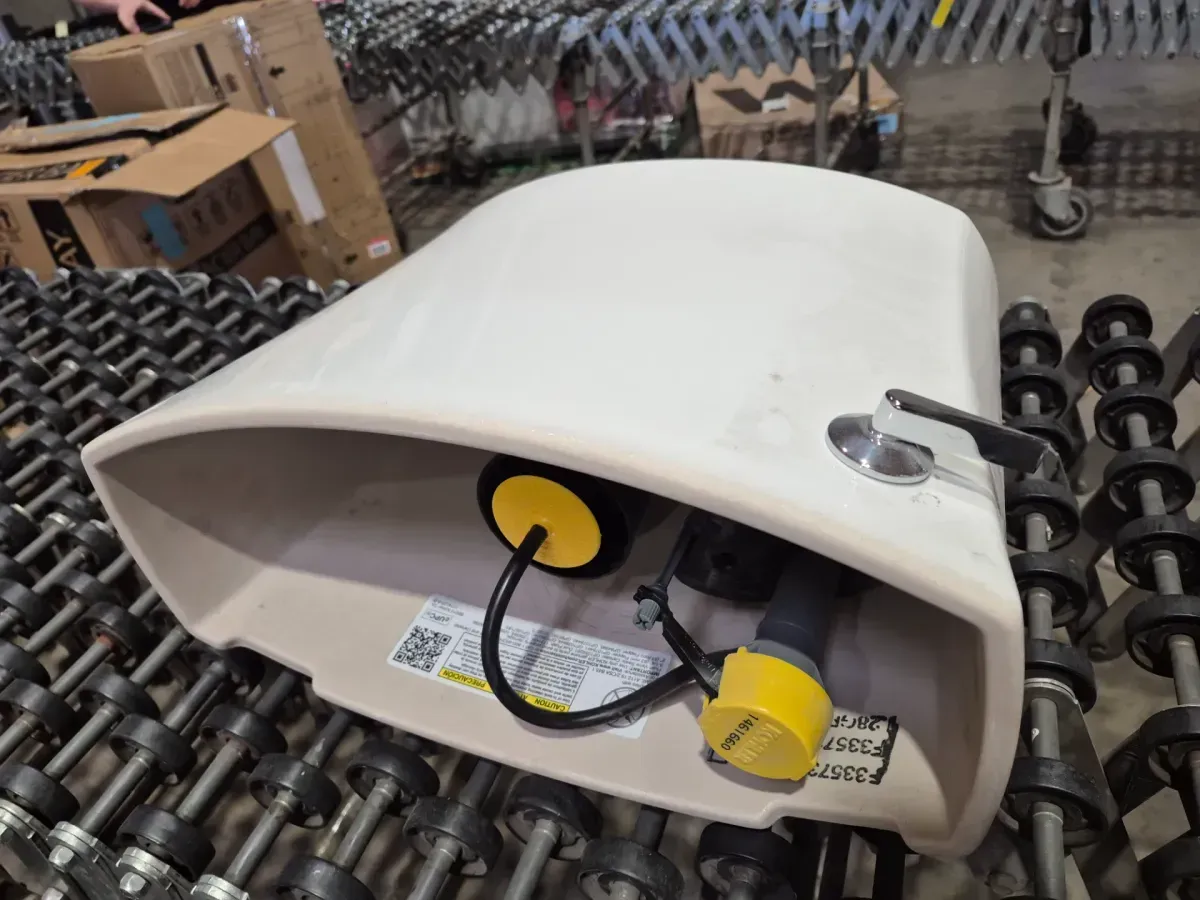 Purewash E580 Round Electric Bidet Seat and Cimarron 12 in. Toilet with Soft Close Seat Combo - image 5