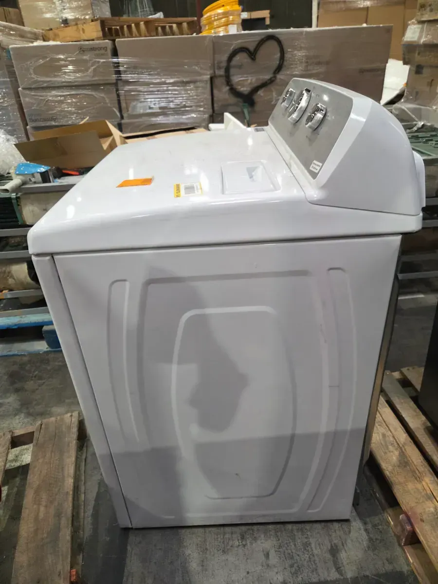 7.0 cu. ft. Vented Electric Dryer in White - image 3