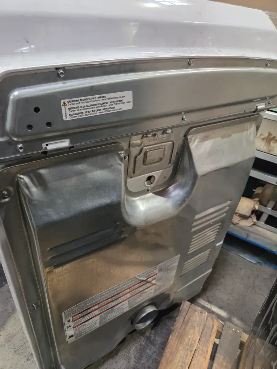 7.0 cu. ft. Vented Electric Dryer in White - image 4