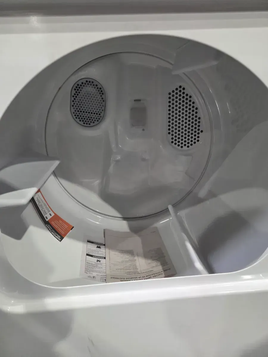 7.0 cu. ft. Vented Electric Dryer in White - image 5