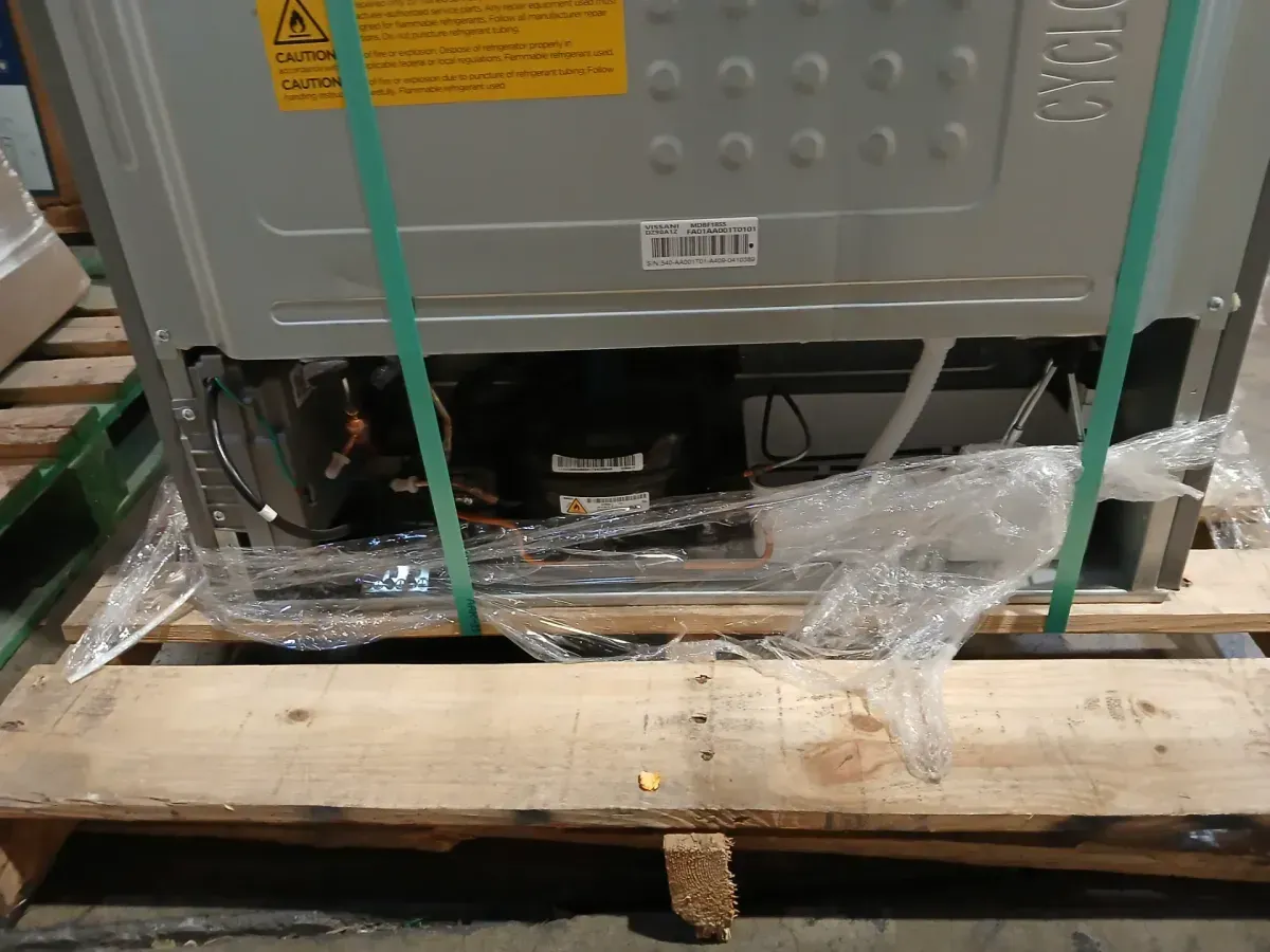 Vissani 30 in. 18.7 cu. ft. Bottom Freezer Refrigerator in Fingerprint Resistant Stainless Steel, Garage Ready - image 6