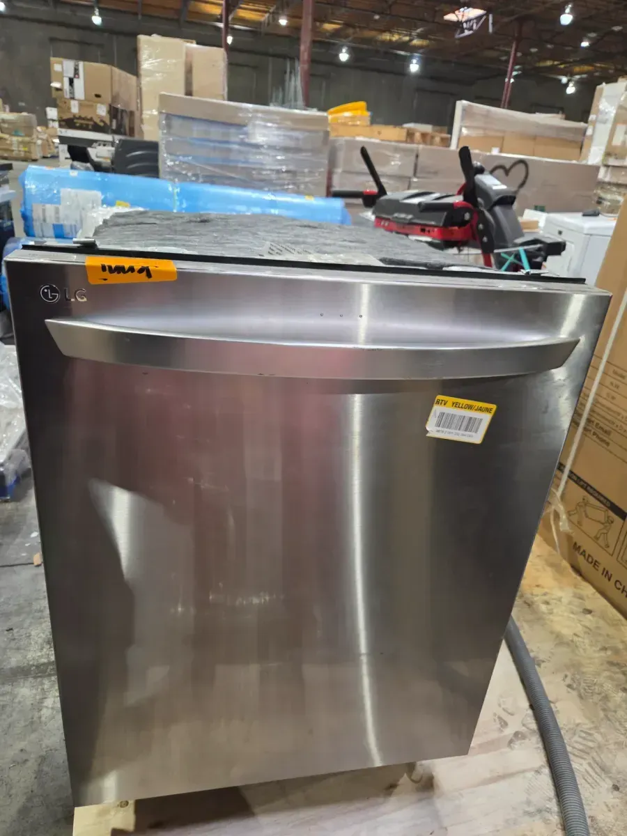 24 in. Top Control Standard 48 dBA Dishwasher with QuadWash in Stainless Steel - image 2