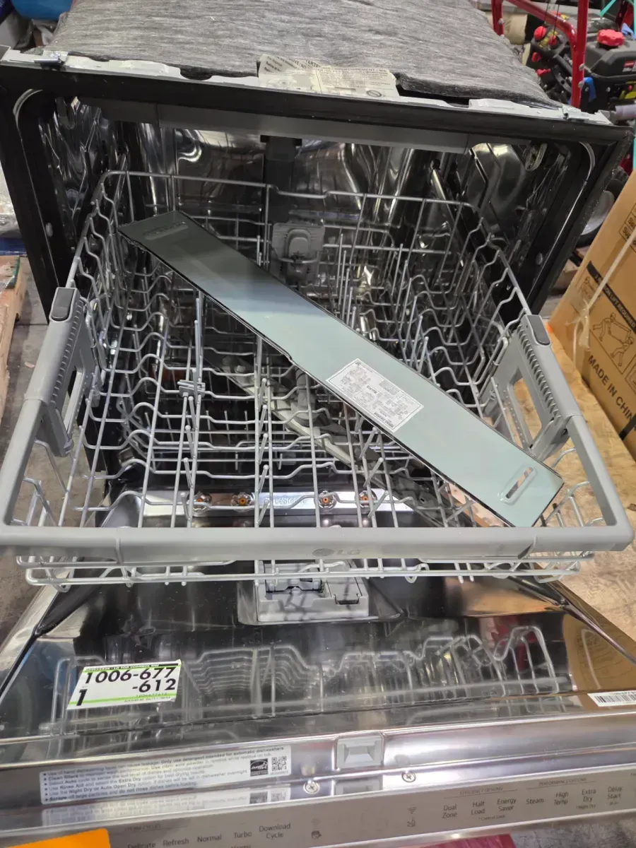 24 in. Top Control Standard 48 dBA Dishwasher with QuadWash in Stainless Steel - image 4