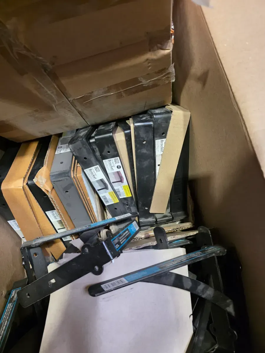 Pallet of 4 Large Home Depot Moving Boxes - Unmanifested Merchandise - image 2