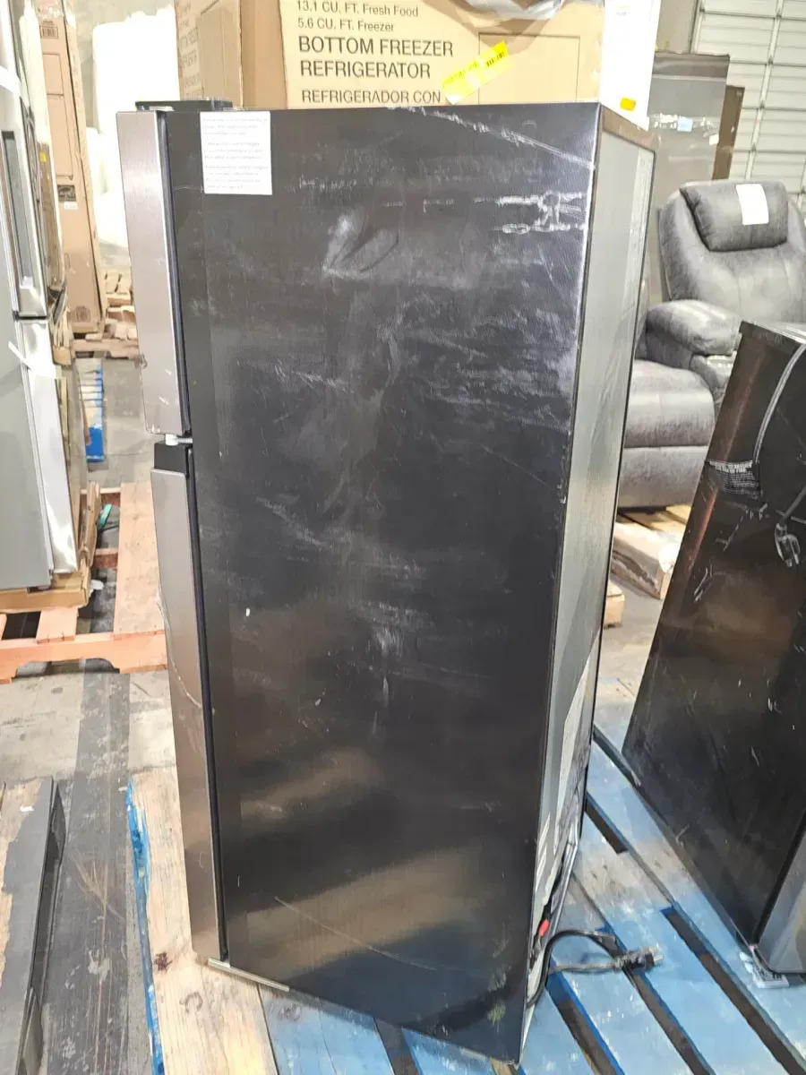 4.5 cu. ft. Mini Refrigerator in Stainless Look with Glass Shelves, Top Freezer, and Energy Efficiency - image 5