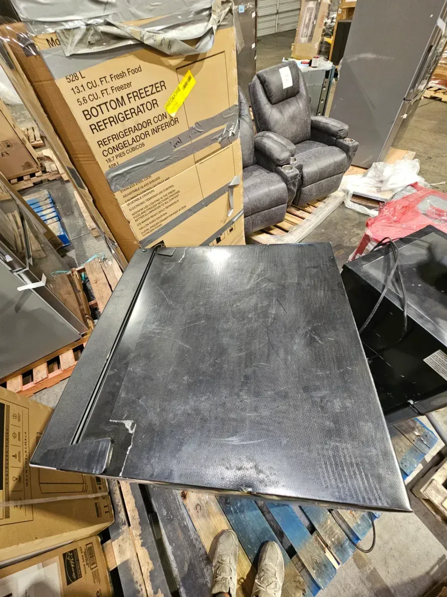 4.5 cu. ft. Mini Refrigerator in Stainless Look with Glass Shelves, Top Freezer, and Energy Efficiency - image 7