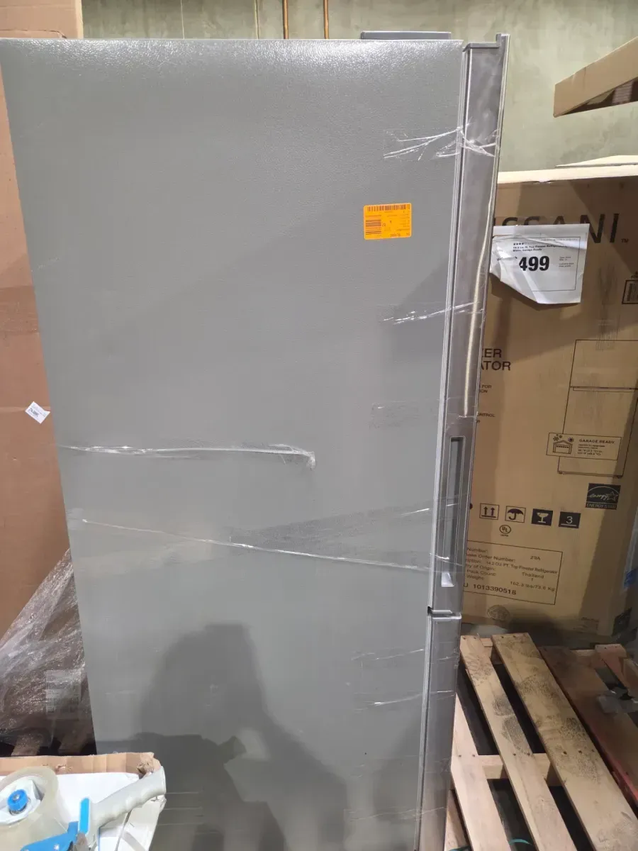 Vissani 30 in. 18.7 cu. ft. Bottom Freezer Refrigerator in Fingerprint Resistant Stainless Steel, Garage Ready - image 3