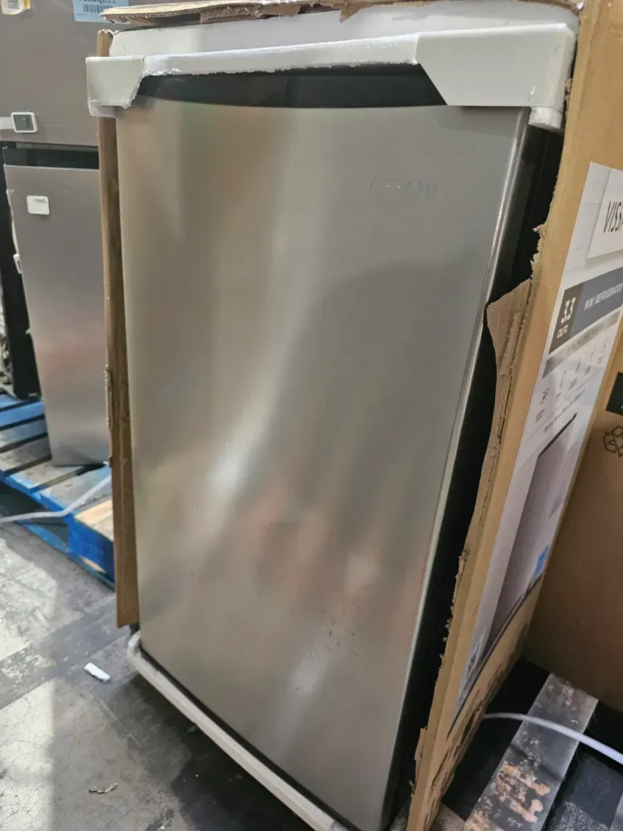 3.3 cu. ft. Mini Refrigerator in Stainless Look with 7-Door Racks and Energy Efficiency - image 3