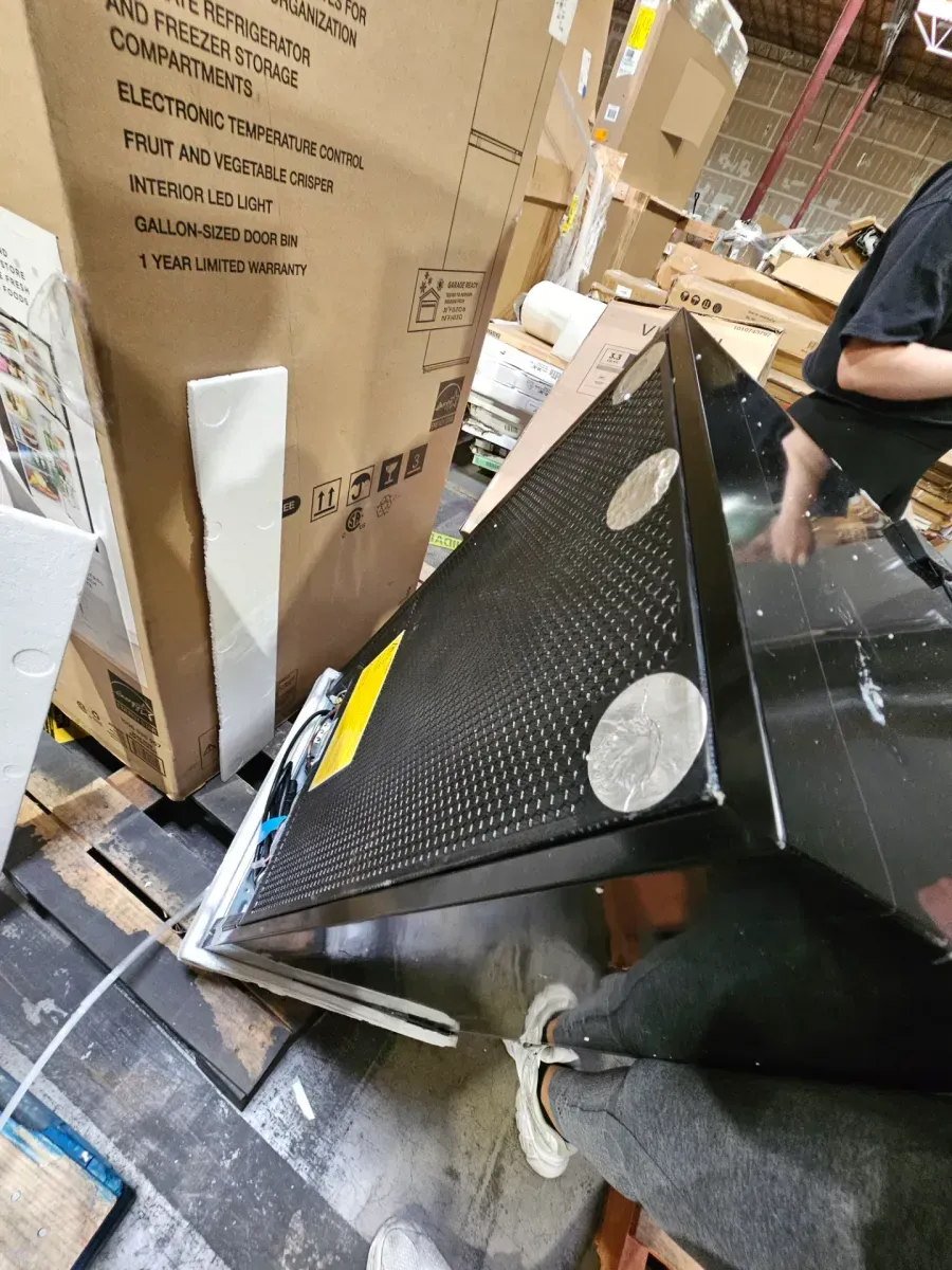 3.3 cu. ft. Mini Refrigerator in Stainless Look with 7-Door Racks and Energy Efficiency - image 6