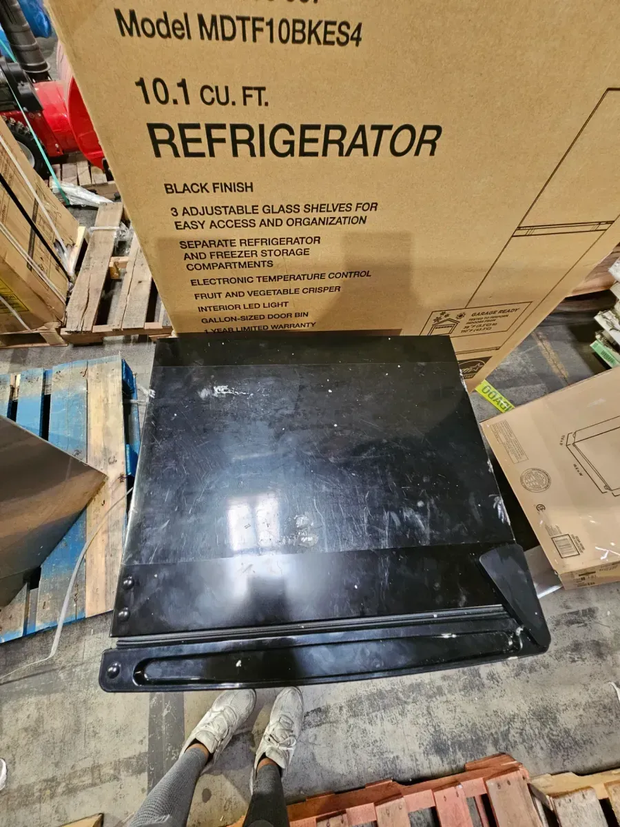 3.3 cu. ft. Mini Refrigerator in Stainless Look with 7-Door Racks and Energy Efficiency - image 7