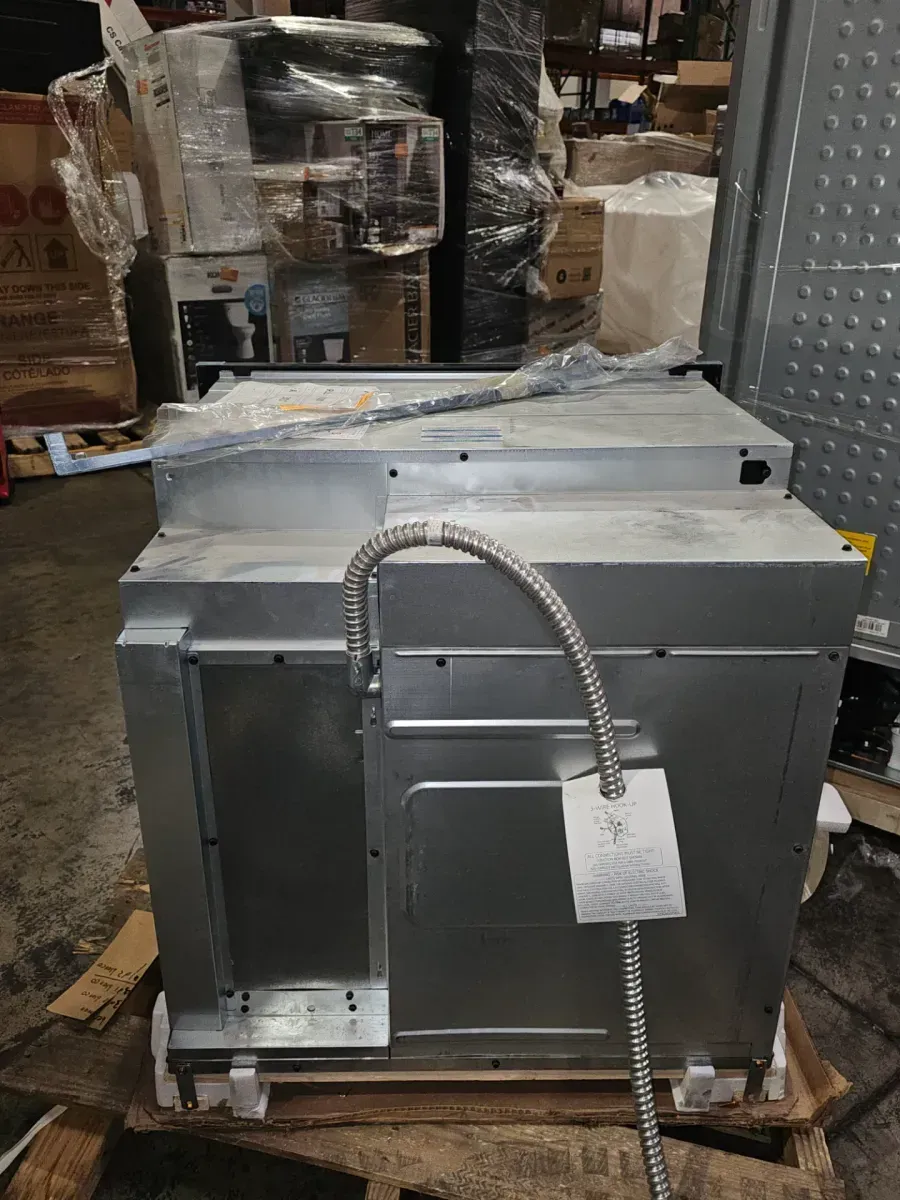 GE Single Electric Wall Oven with Convection and Steam Clean - Stainless Steel - image 3