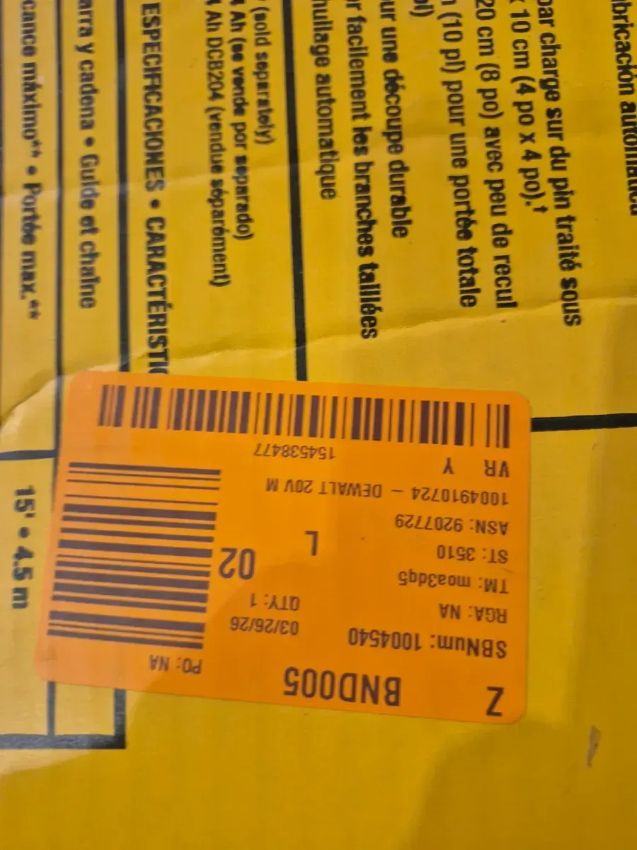 20V MAX 8in. Brushless Cordless Battery Powered Pole Saw (Tool Only) - image 3