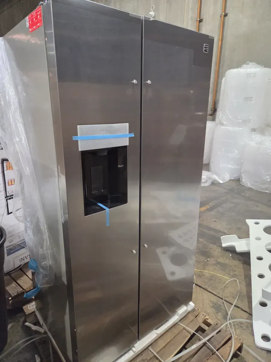 24.6 cu. ft. Side by Side Refrigerator in Fingerprint Resistant Stainless Finish - image 2