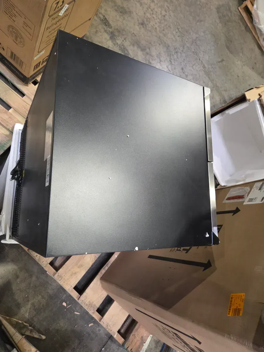 Wine Refrigerator 23 in. Dual Zone 18-Bottle 55-Can Beverage and Wine cooler in Stainless Steel - image 5