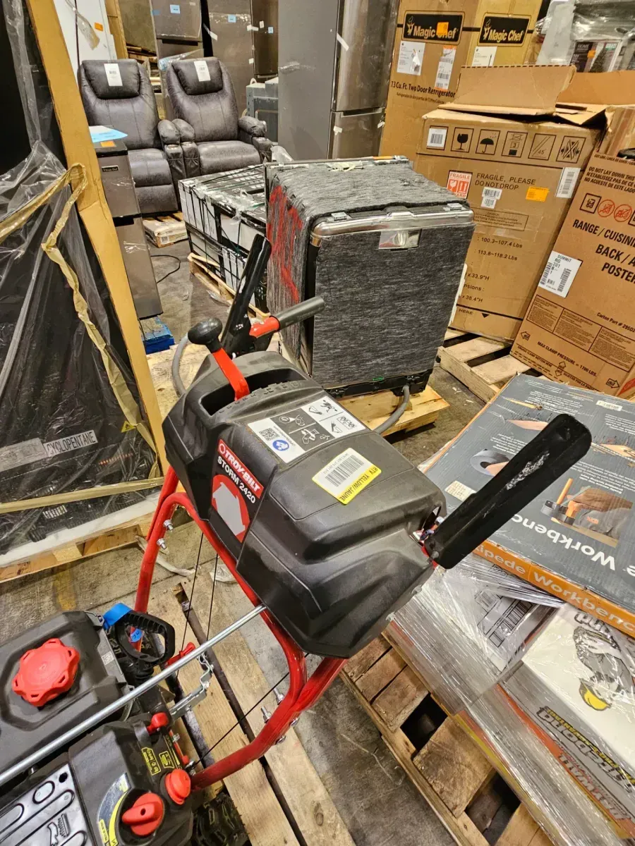 Storm 24 in. 208 cc Two- Stage Gas Snow Blower with Electric Start Self Propelled - image 7