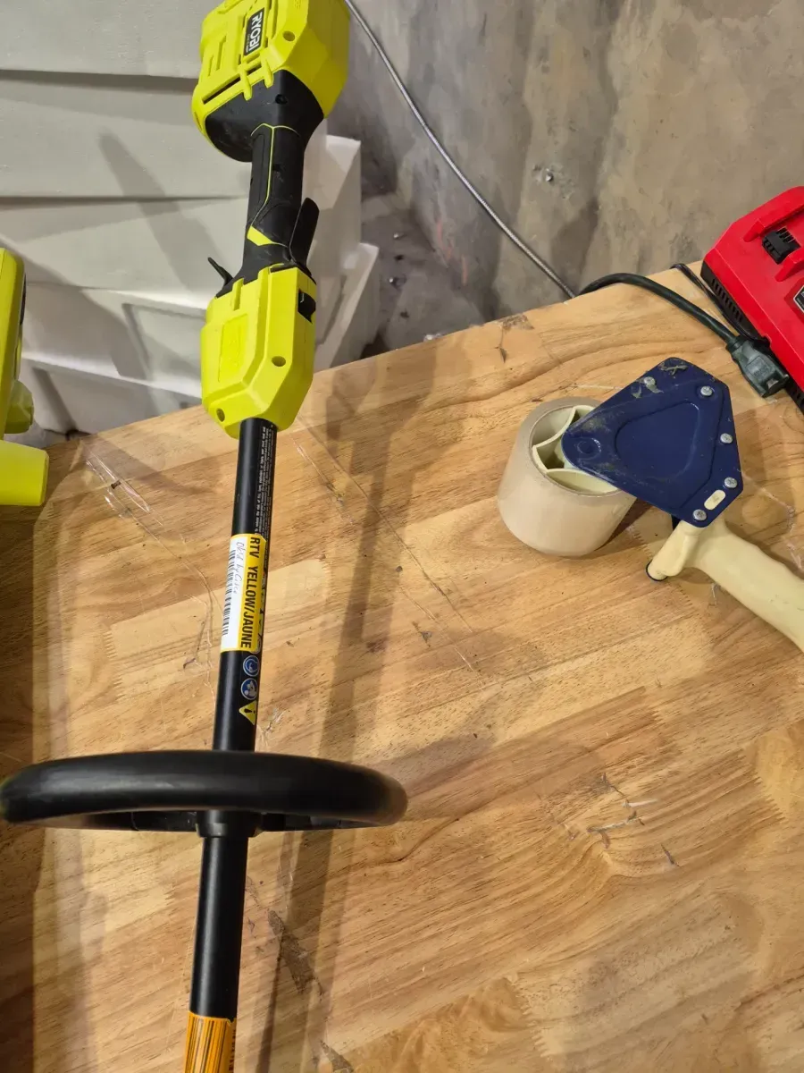 ONE+ HP 18V Brushless Whisper Series 15 in. Cordless Attachment Capable String Trimmer with 4.0 Ah Battery and Charger - image 3