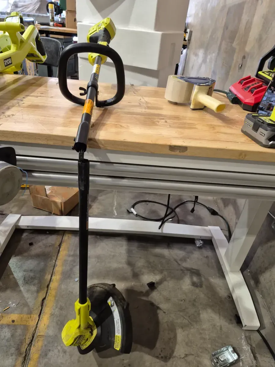 ONE+ HP 18V Brushless Whisper Series 15 in. Cordless Attachment Capable String Trimmer with 4.0 Ah Battery and Charger - image 4