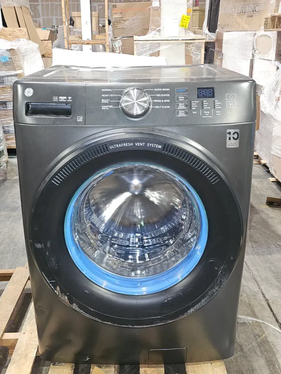 4.6 cu. ft. Capacity Smart Front Load Washer in Carbon Graphite with UltraFresh Vent System and OdorBlock - image 2