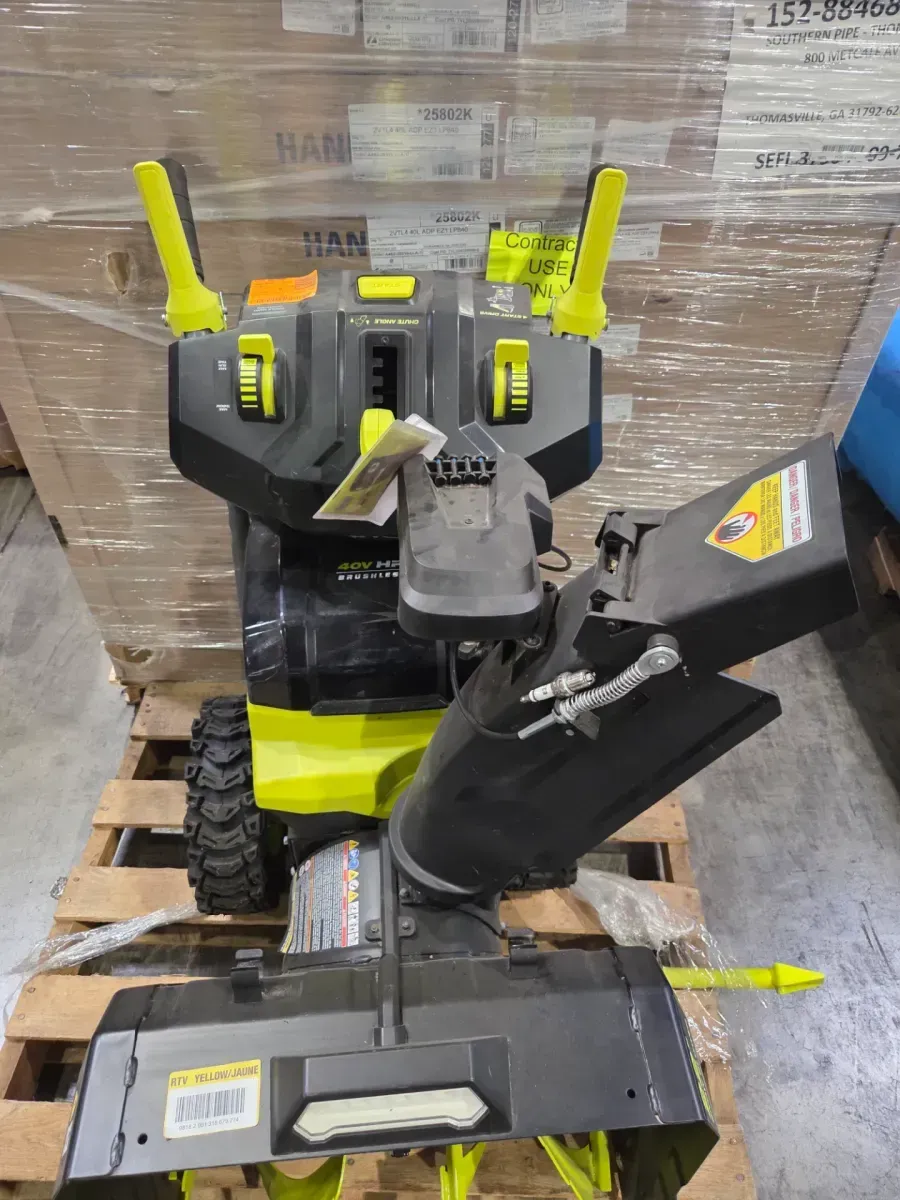 40V HP Brushless Whisper Series 24" 2-Stage Cordless Electric Self-Propelled Snow Blower - (4) 6 Ah Batteries & Charger - image 3