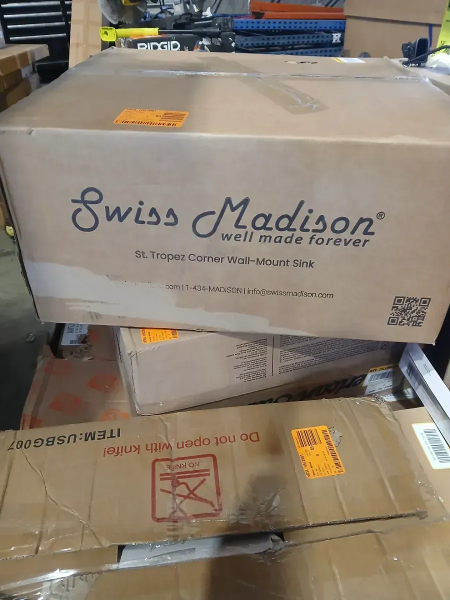 St. Tropez Corner Vessel Wall Hung Sink - image 2