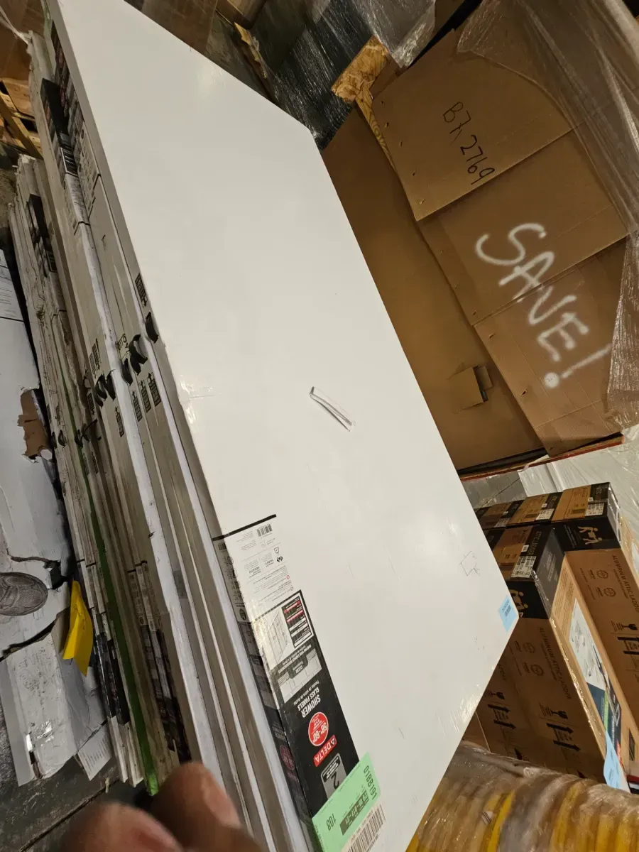 Semi-Frameless Sliding Glass Bathtub Door - image 2