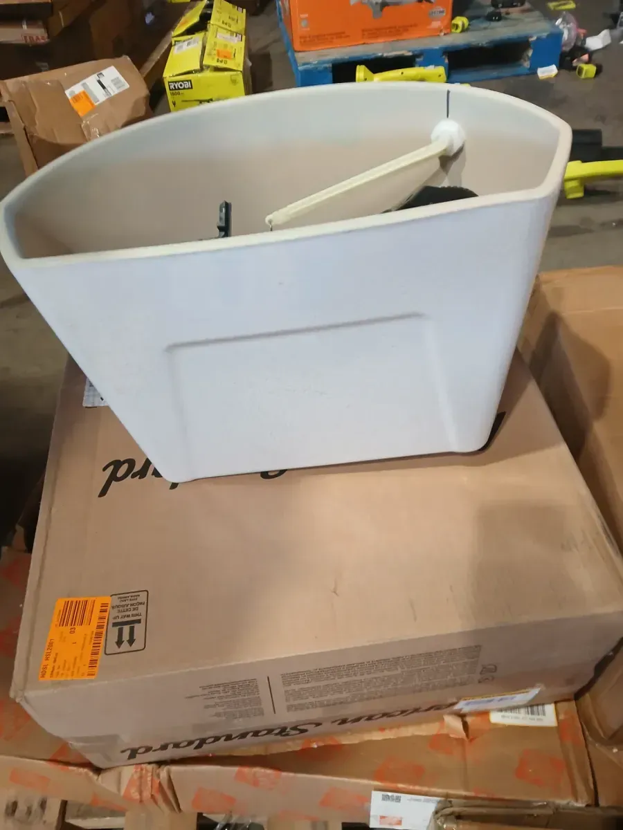 American Standard Cadet 3 Toilet Tank in White (Colony3 1.28 GPF Single Flush Toilet Tank Only with Pressure Assisted Flushing Technology in White) - image 8