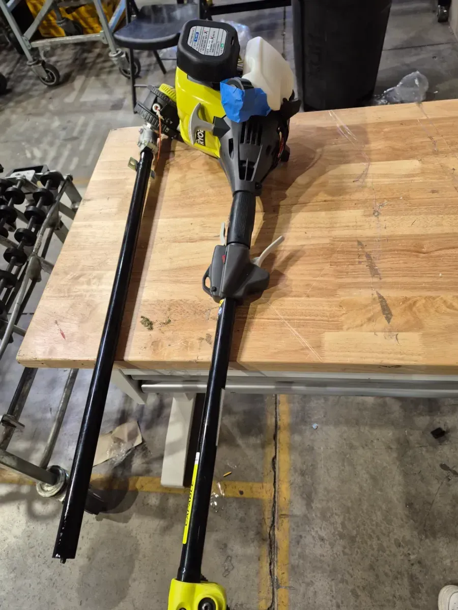 Ryobi Expand-It Capable 2-Cycle Gas Power Head with Straight Shaft Attachment - image 1