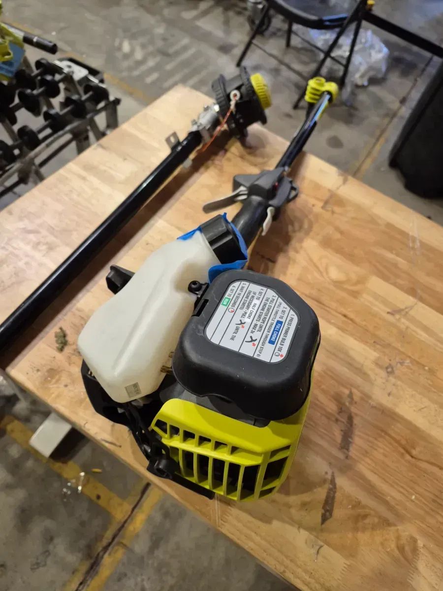 Ryobi Expand-It Capable 2-Cycle Gas Power Head with Straight Shaft Attachment - image 2