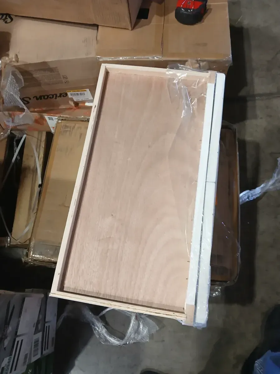 Arlington Vesper White Plywood Shaker Stock Assembled Wall Bridge Kitchen Cabinet Soft Close 24 in.W x12 in. D x12 in. H - image 4