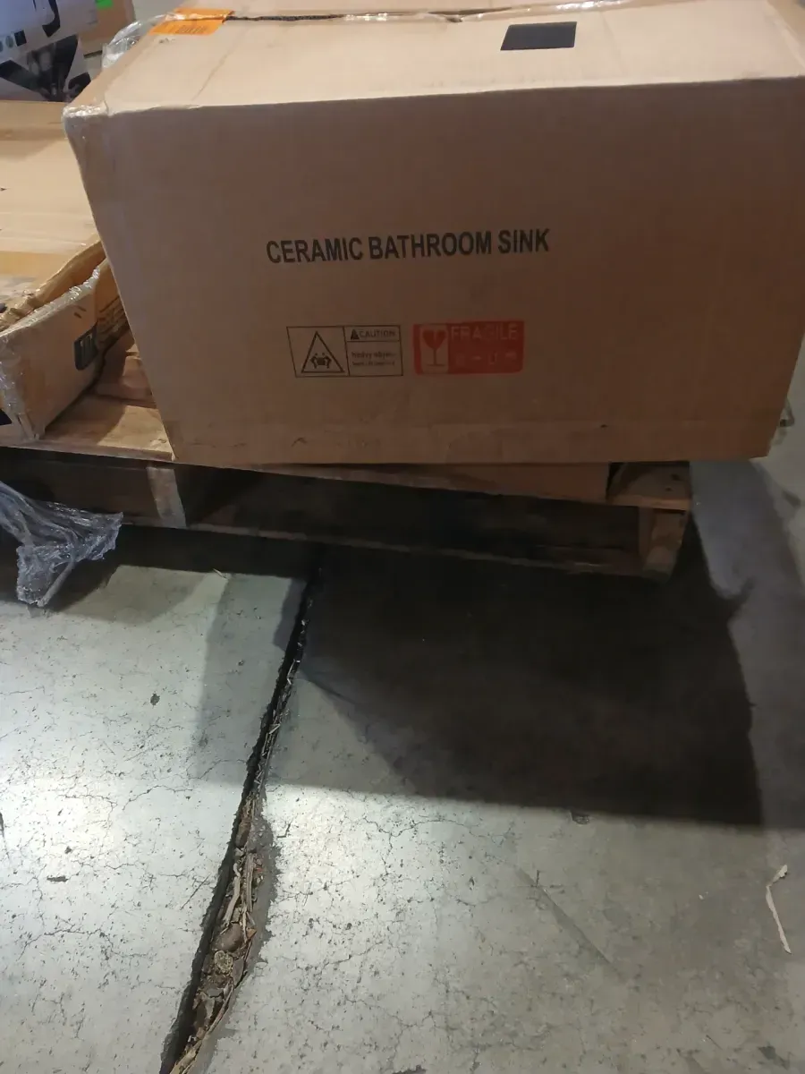 16.5 in. Oval Undermount Modern Bathroom Ceramic Porcelain Vessel Sink in White - image 2