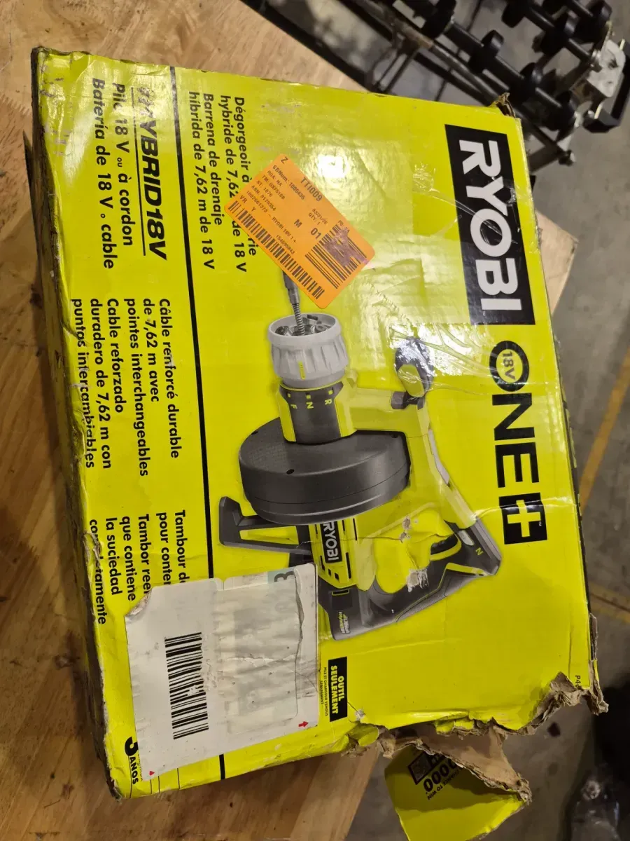 ONE+ 18V Hybrid Drain Auger (Tool Only) with Auger Replacement Drum - image 3