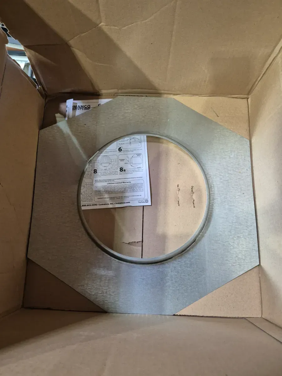 12 in. Galvanized Steel Internally Braced Whirlybird Wind Turbine - image 5