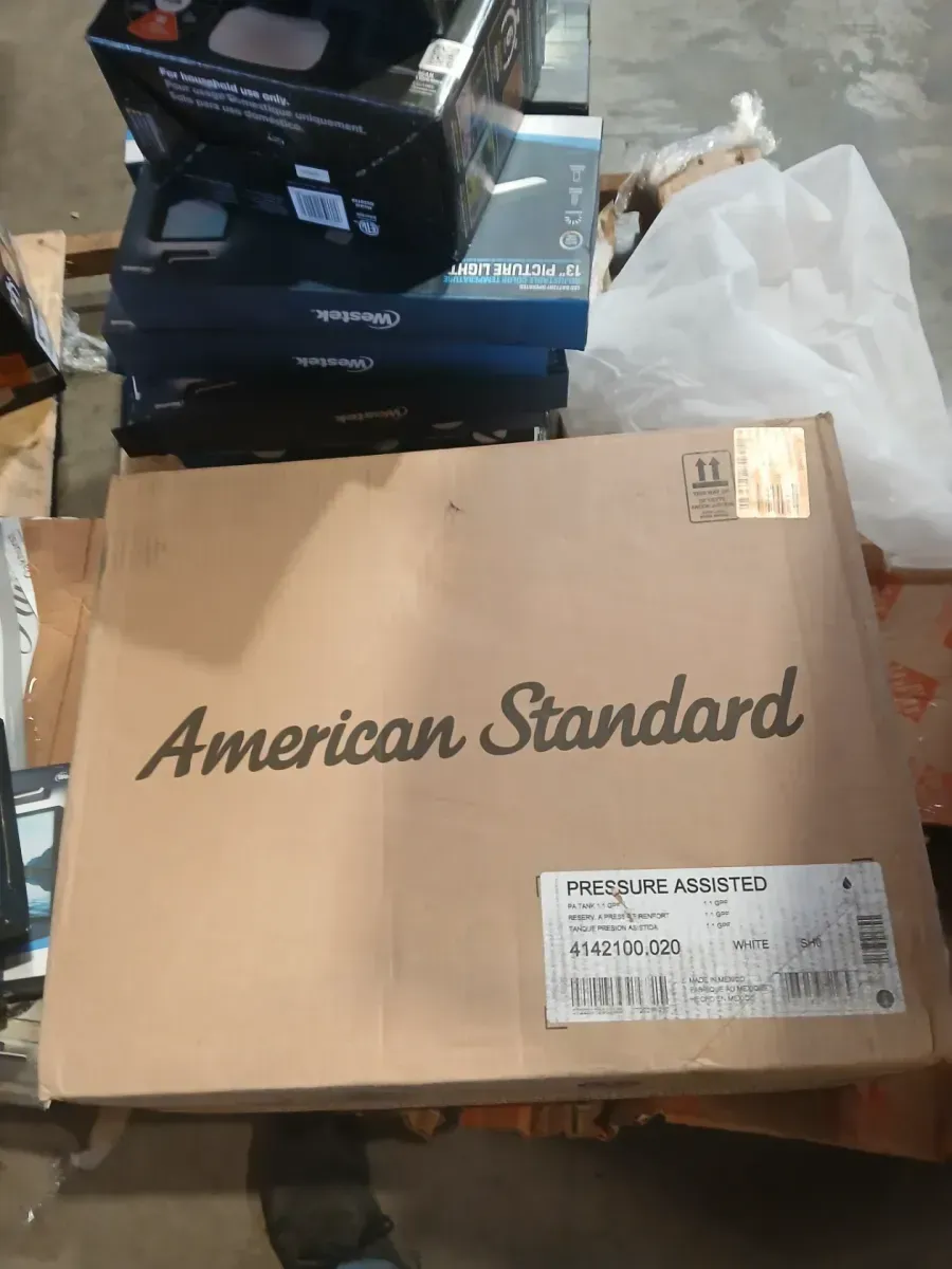 Yorkville FloWise Pressure-Assisted 1.1 GPF Single Flush Toilet Tank Only in White - image 2