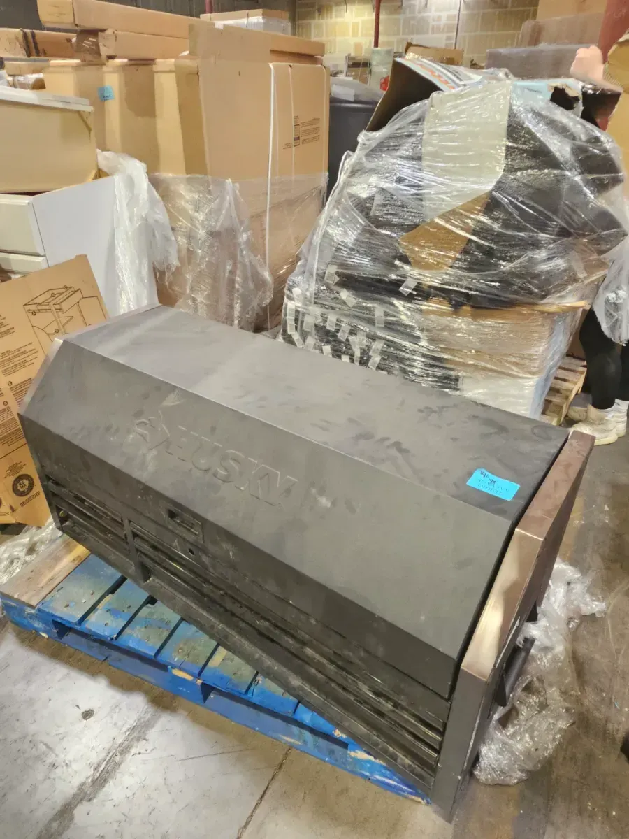 Husky Heavy-Duty 72 in. 8-Drawer Top Tool Chest in Matte Black - image 3