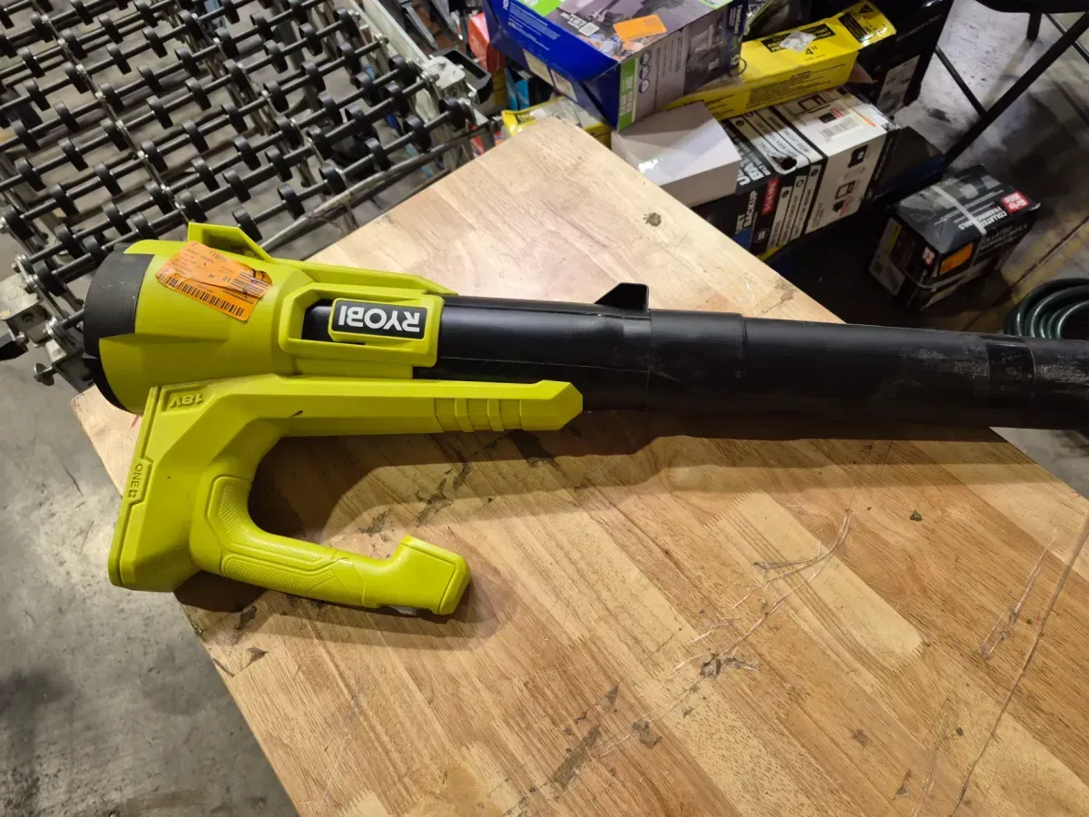 ONE+ 18V Cordless String Trimmer/Edger and Blower/Sweeper Combo Kit (2-Tools) with 2.0 Ah Battery and Charger - image 3